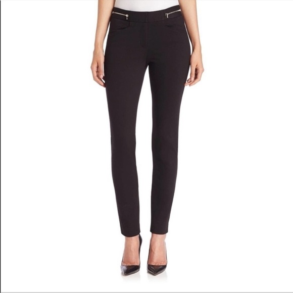 Rebecca Taylor Twill Waist Zipper Pants - Picture 1 of 9